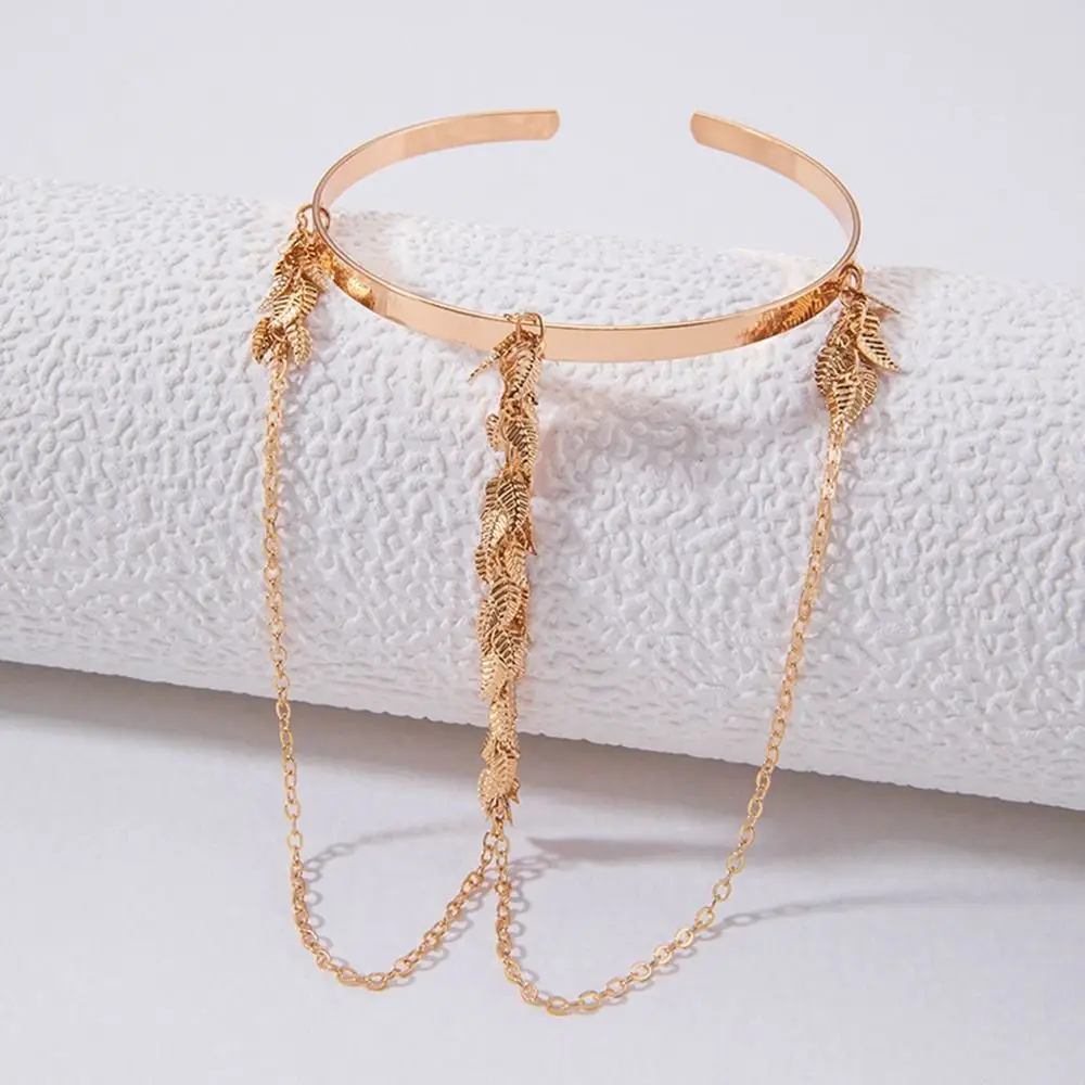 Новая металлическая цепочка на руку с бабочкой, ювелирные аксессуары, модная цепочка на руку с кисточками, регулируемый браслет в стиле ретро для женщин
