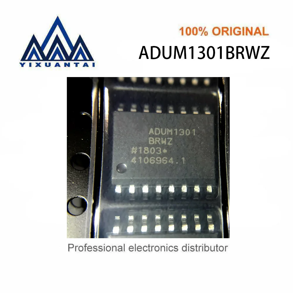 

10pcs/Lot ADUM1301BRWZ ADUM1301BRWZ-RL ADUM1301BRW ADUM1301B 1301B【DGTL ISO 2.5KV GEN PURP 16SOIC】New and Original