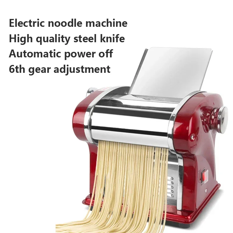 

Household Electric Noodle Machine Stainless Steel Noodle Rolling Machine Chaos Dumpling Skin Small Family Electric NoodleMachine