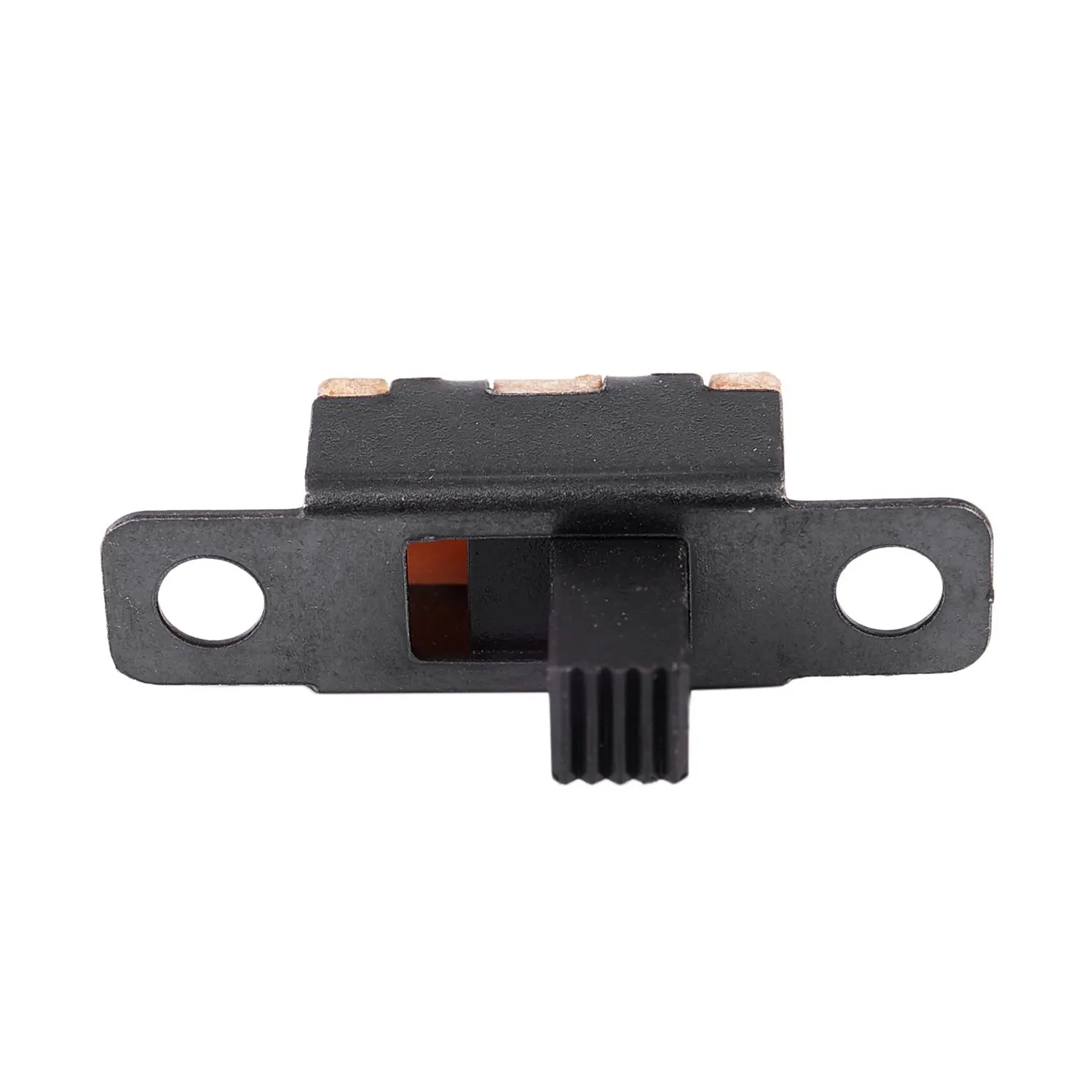 50 Pcs ON/ON 2 Position 1P2T SPDT Mini Panel Slide Switch Solder Lug SS12F1-G3