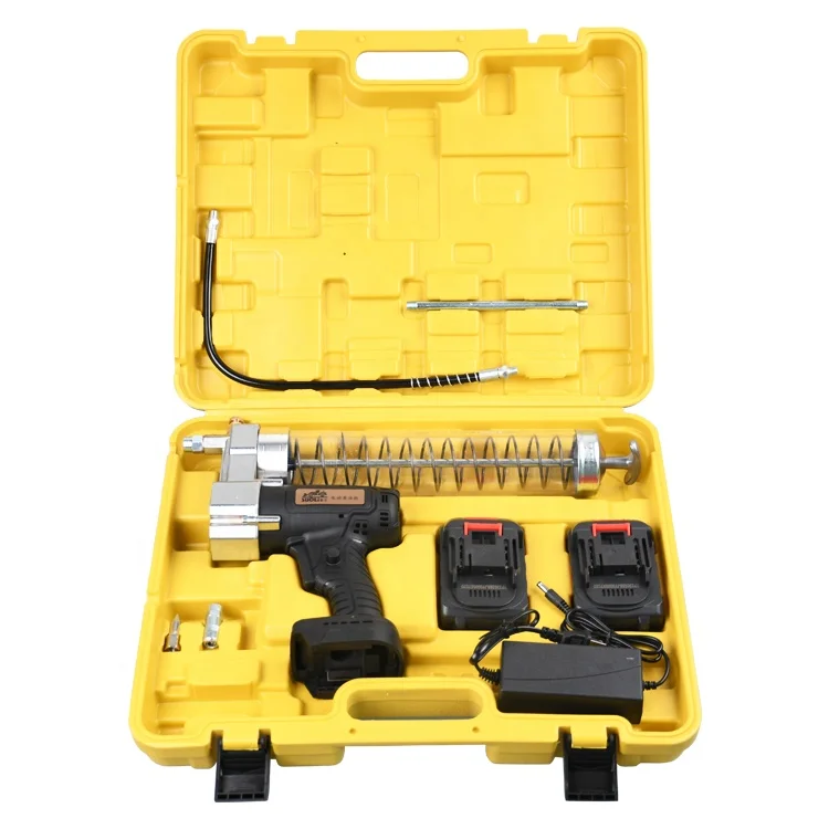 

Hot Sale Portable Electric Grease Gun Oil Filling Tools 600CC 12000PSI Battery Wireless Grease Gun