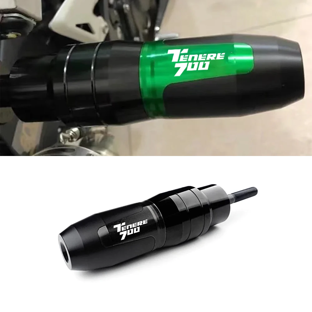 ヤマハ-tenere700-テネレ-700-2019-2021-オートバイアクセサリー-cnc-クラッシュ保護排気スライダークラッシュパッドプロテクター