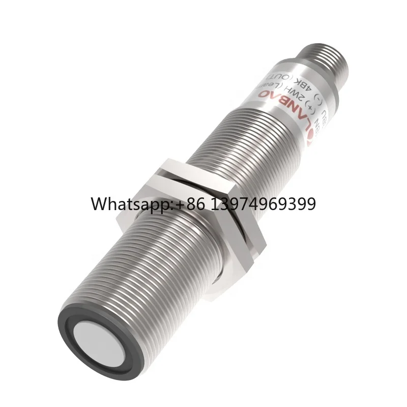 15-30VDC NPN Hysteresis mode Sensing distance 60-1000MM Ultrasonic Sensor