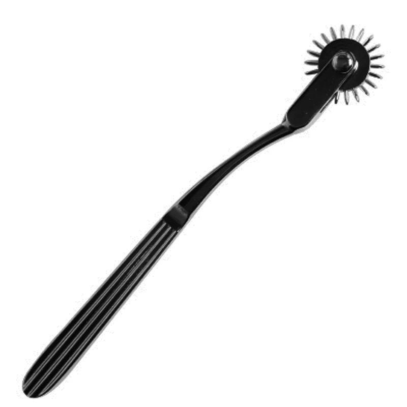 1PC Medical Taylor Wartenburg Pinwheel Buck Babinski Queen Square Ergonomic Neurological Tendon Percussor Massager Reflex Hammer