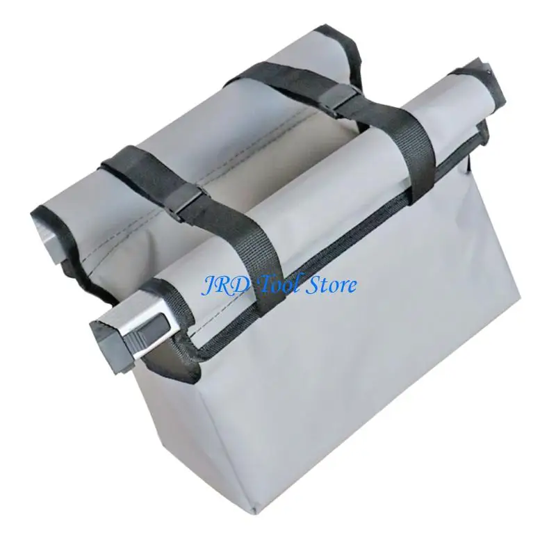 A2UD Large Capacity Tool Pouches For Folding Ladders Featurings Adjustable Shoulder Strap AntiSlip Base Durability Fabric