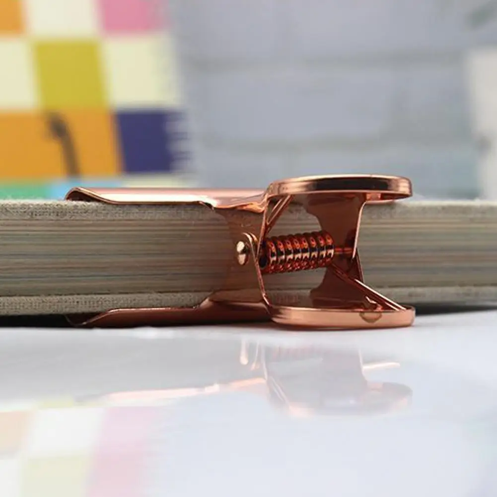 Прочные металлические зажимы, красочные скрепки для бумаг с быком, набор металлических зажимов для бумаг, набор офисных школьных принадлежностей, 5 шт., бумага для бульдога для искусства