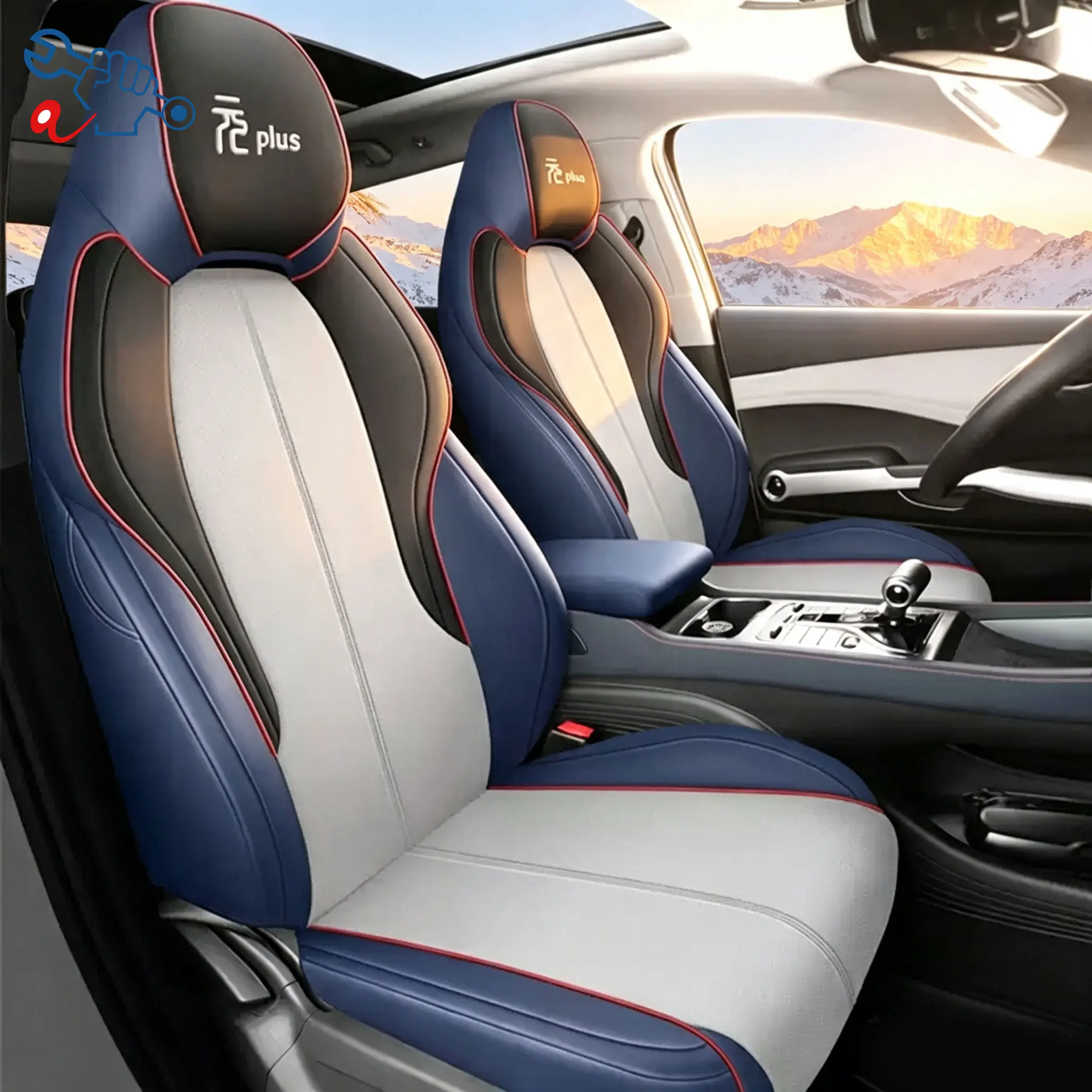 Left‑Drive Car Seat Cover For BYD Atto 3 2022‑2026 Full Enclosed Auto Cushion All‑Season Interior Refit Modified Seat Protector