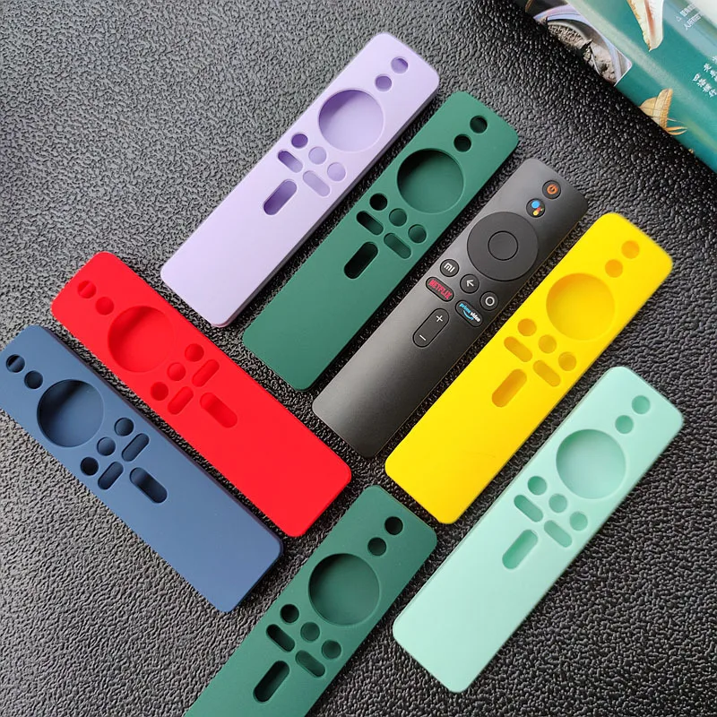 1Pc Remote Control Protective Cover for Xiaomi Mi Box S/4X Mi TV Colored Silicone Controller Case Shockproof Protector Sleeves