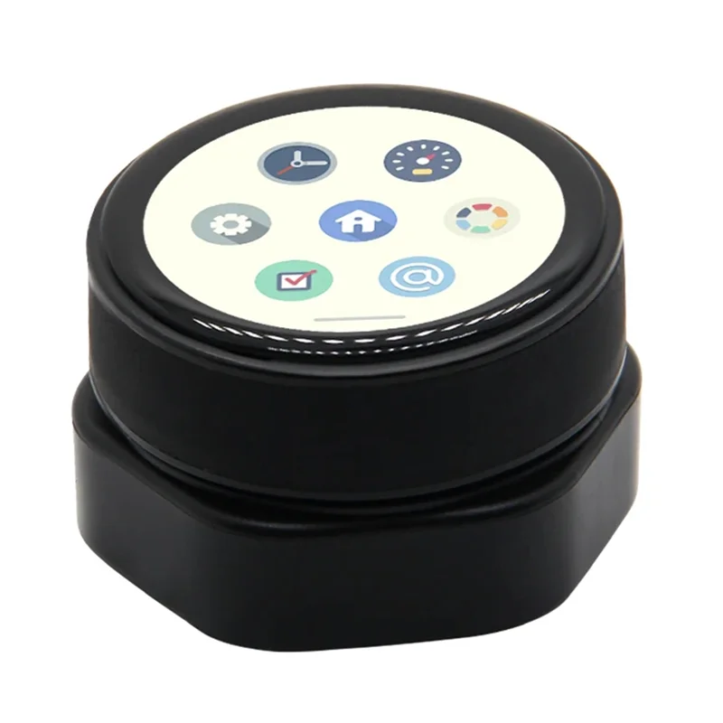 T-Encoder-Pro ESP32-S3 التشفير الروتاري CHSC5816 ESP32-S3FN4R2 لوحة دوائر كهربائية 1.2 بوصة AMOLED شاشة تعمل باللمس وحدة لاسلكية