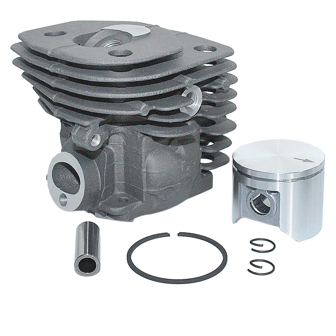 Imagem -03 - Diâmetro Grande Nikasil 47 mm Cilindro Pino Anel de Pistão Kit Anel Circlip para Husqvarna 357 359 357 xp Epa Motosserra 537 15 73 02537 15 7302