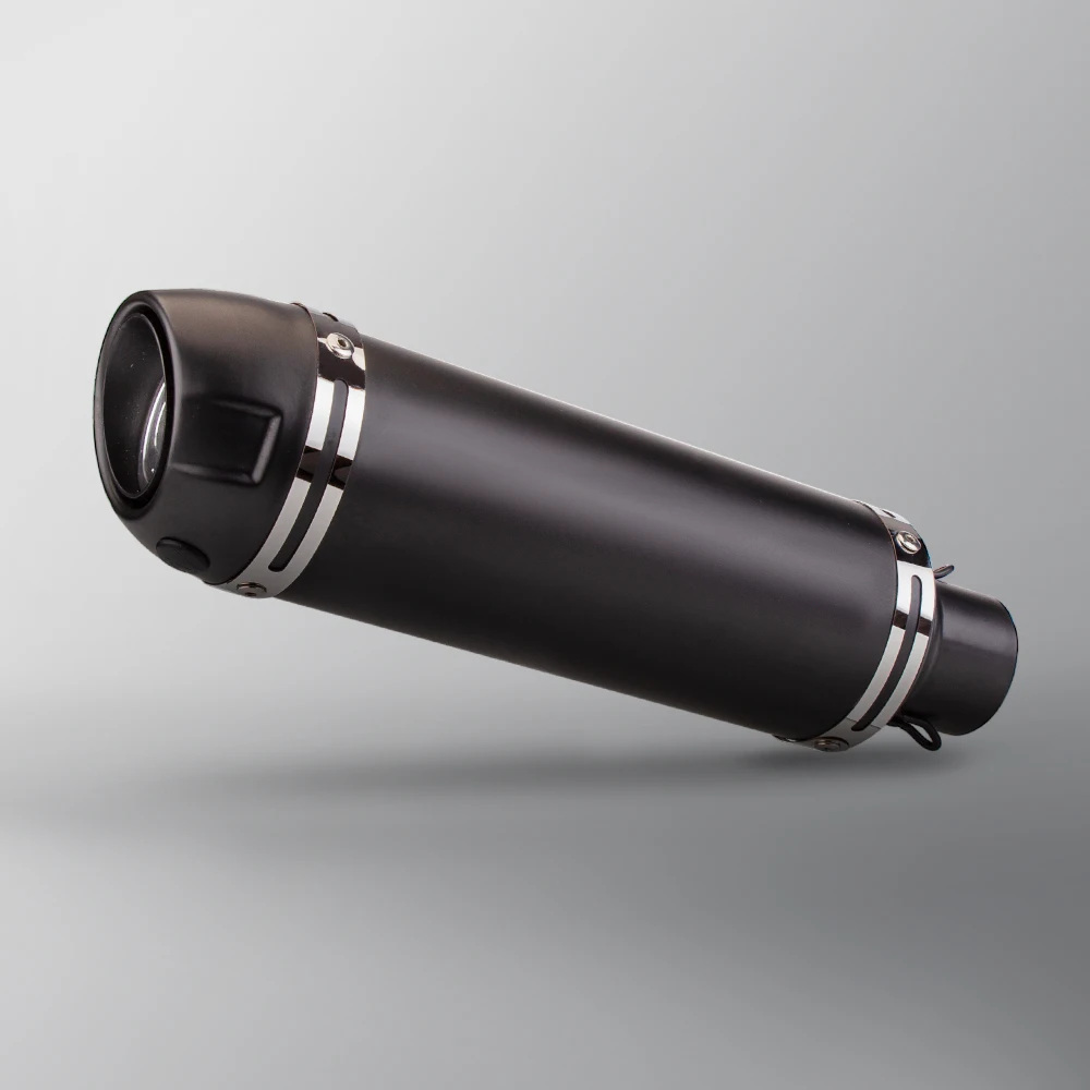 Factory sell motorcycle exhaust system Universal 51mm exhaust muffler pipe fake carbon fiber exhaust with DB Killer For