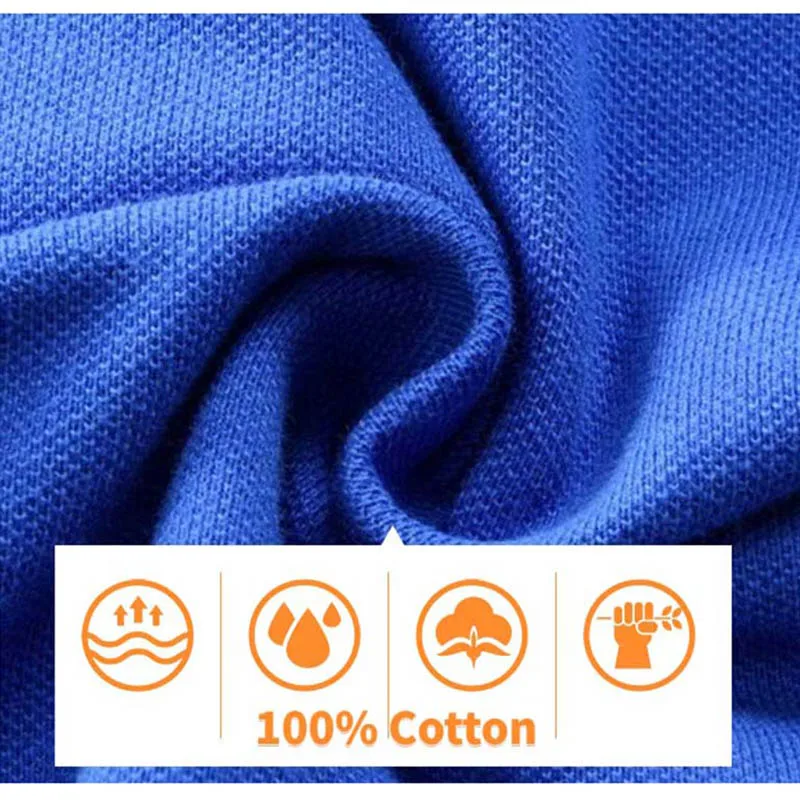 Fashion 100% Cotton Polos Shirts Sportswear High Quality New-Design Men\'s Polos Shirts Long Sleeve Casual Homme Lapel Male Tops