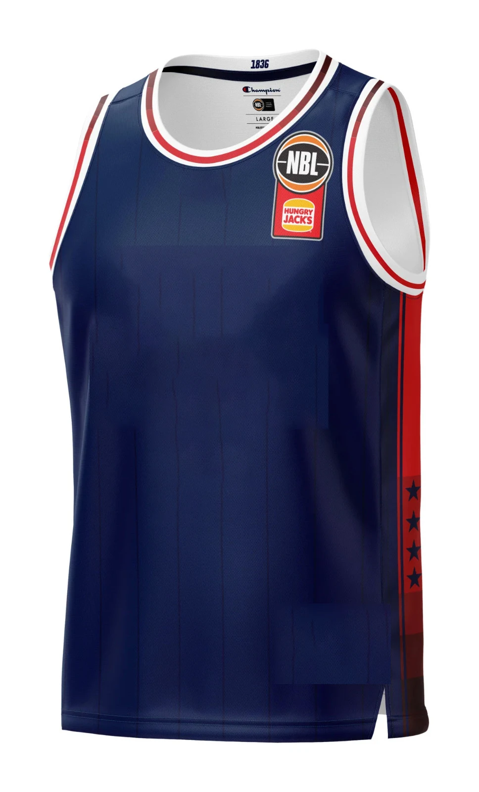 Adelaide 36 pride uniforms for 2023-24, produced by Champion (Custom name and number )