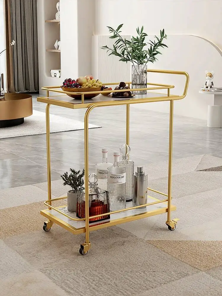 

Kitchen Hotel Salon Trolley Drawing Dining Room Room Cosmetic Tea Bedside Salon Trolley Carrito Auxiliar Beauty Furniture HYST