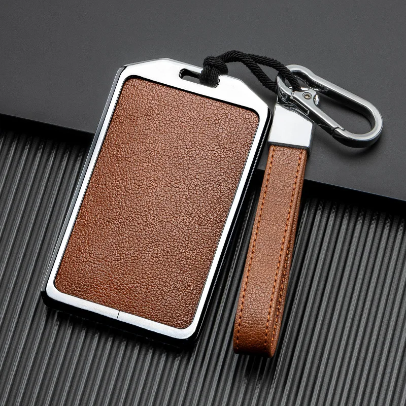 1pc Car NFC Card Key Case Cover Shell Keychain Holder Full Protection for Tesla Model Y Model 3 Auto Key Decoration Accessories