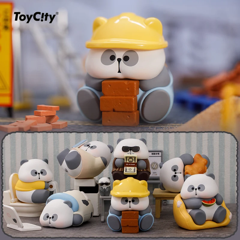 

TOYCITY MR.PA Work Week Series Blind Box Toys Gift, Cute Animal Styles, desktop ornaments, car ornaments to choose from