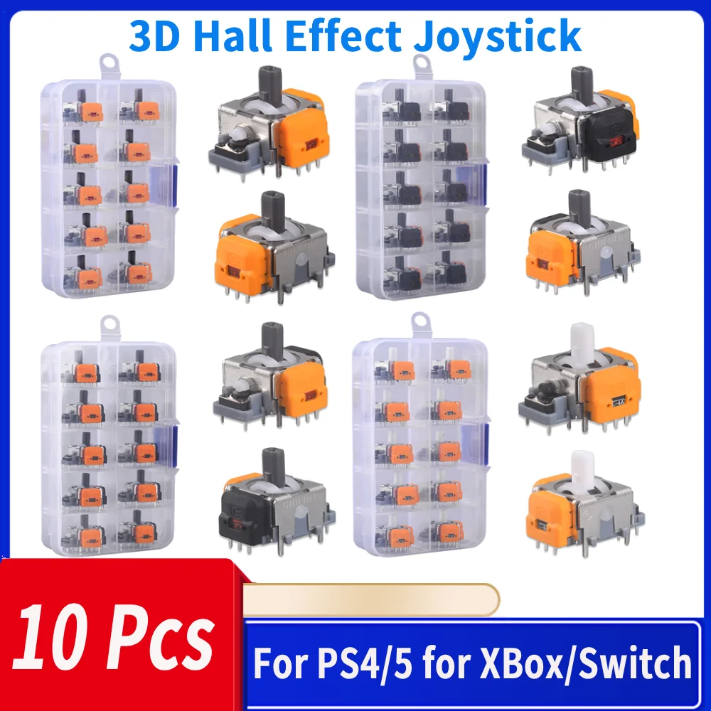 10Pcs 3D Hall Effec…