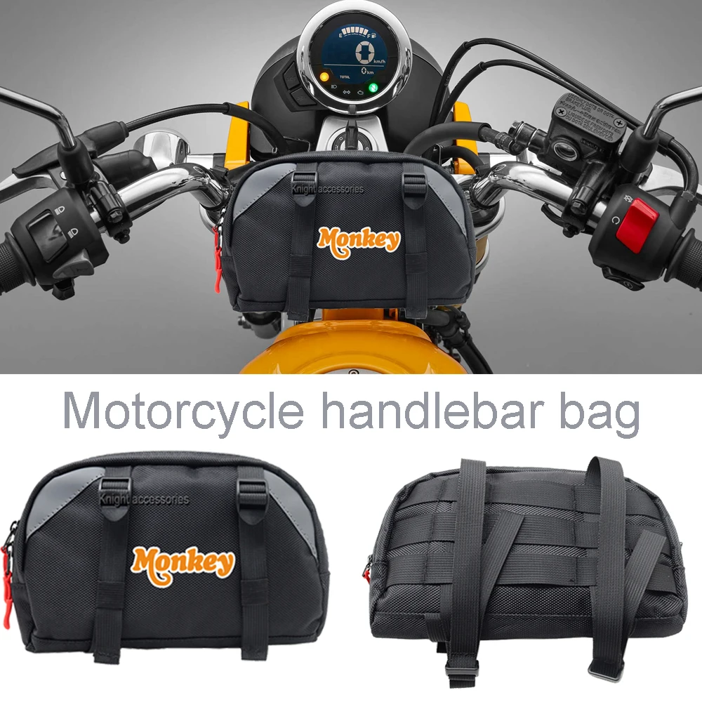 

Motorcycle front handlebar bag multifunctional storage bag travel bag For monkey 125 monkey 125z Universal