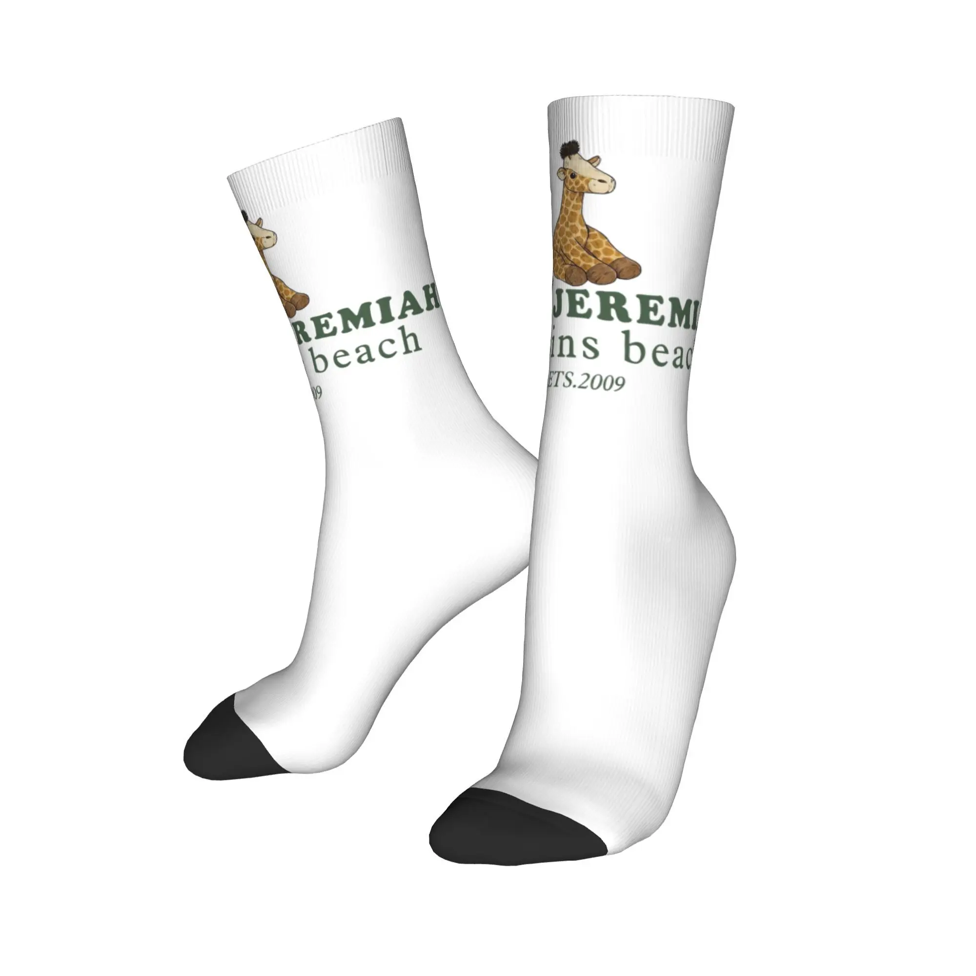 Harajuku Team Jeremiah Cousins Beach Est. جوارب رياضية لعام 2009، جوارب طويلة من البوليستر جميلة للصيف للنساء والرجال