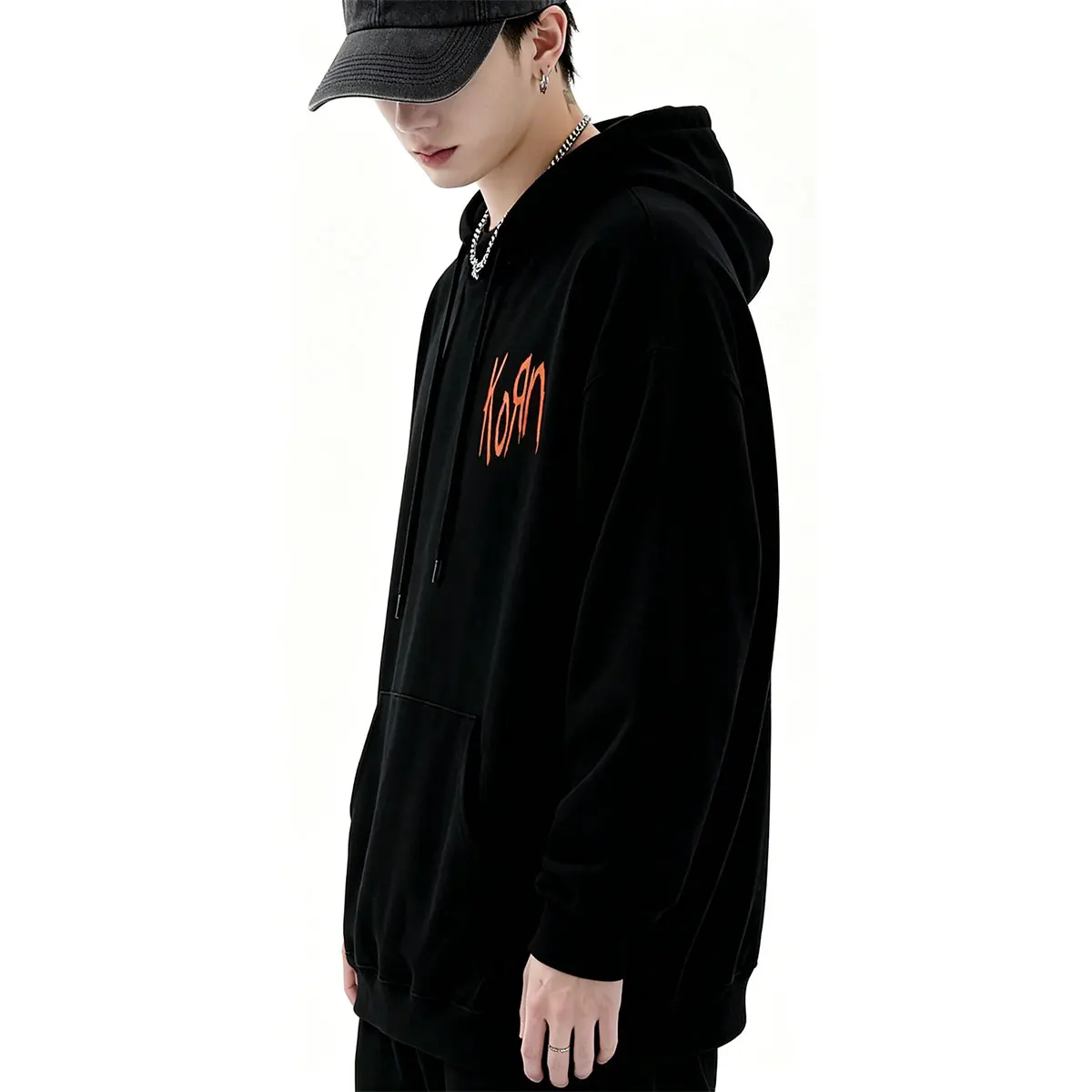 Rock Band Korn The Nothing Hoodie Men Women Vintage Alternative Metal Streetwear Male Fashion Casual Oversized Pullover Hoodies