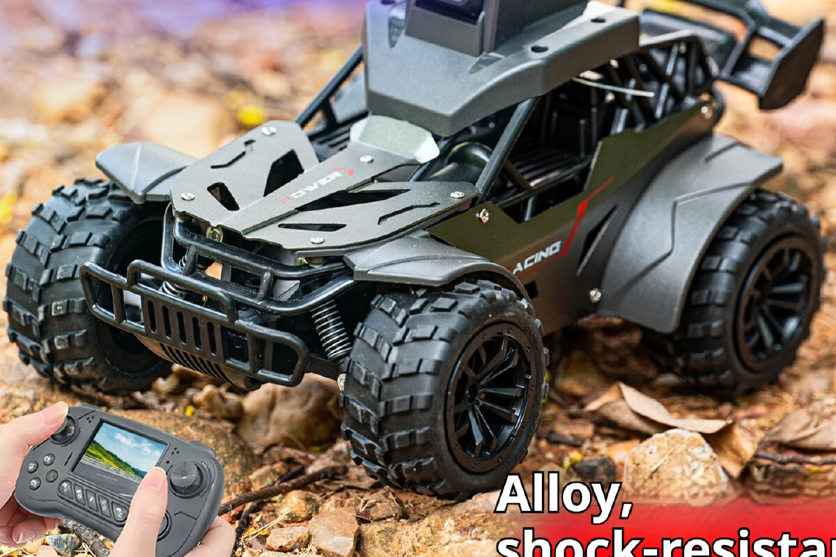 

Remote Control Alloy Off-Road Car 2025 New Wireless With Camera High-Tech Boys Toy Advanced Black Science Fiction Vehicle