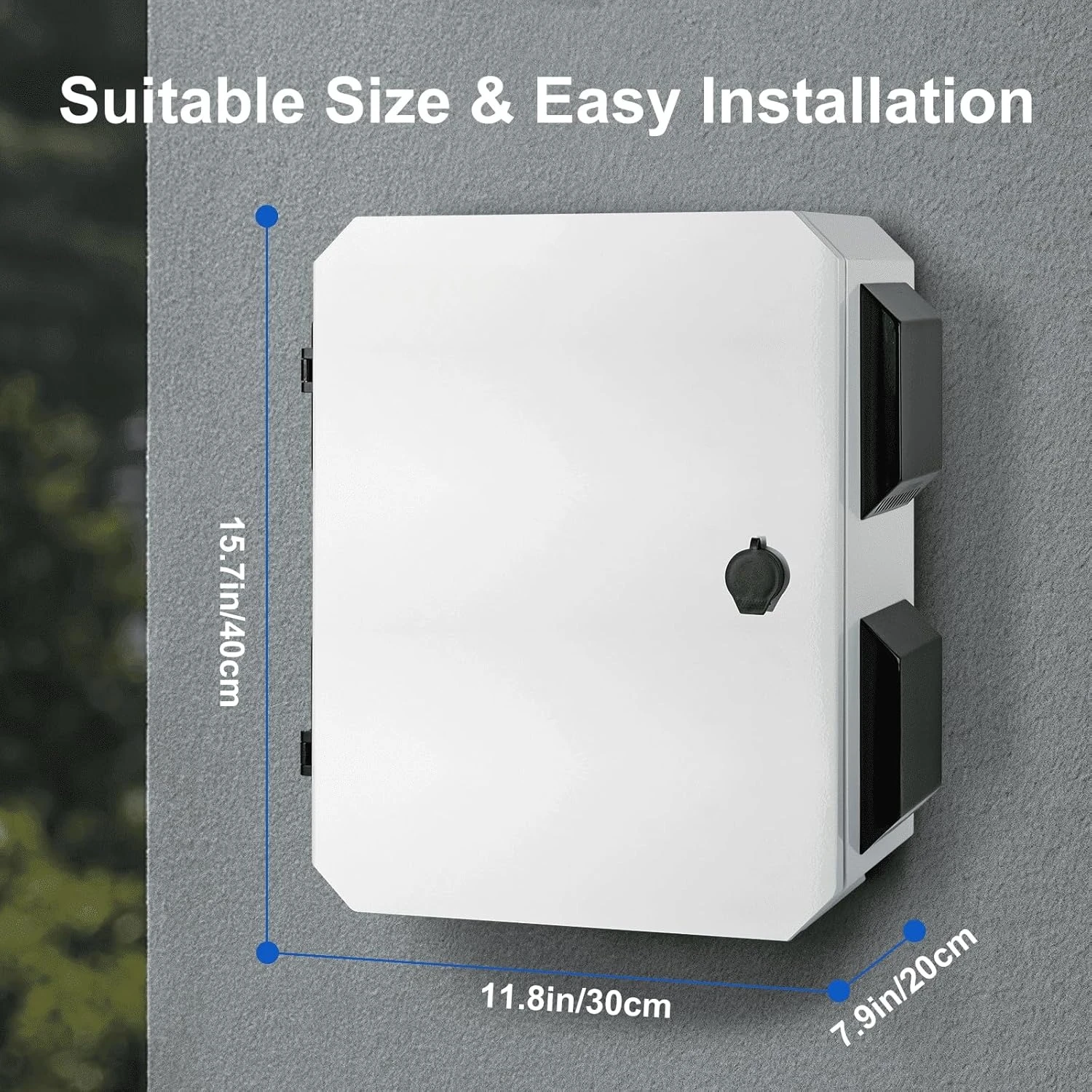 صندوق كهربائي خارجي، لوح فولاذي ملفوف على البارد، شعاع خلفي من سبائك الألومنيوم، تصميم تهوية من قطعة واحدة، مقاوم للماء IP65، للبيع