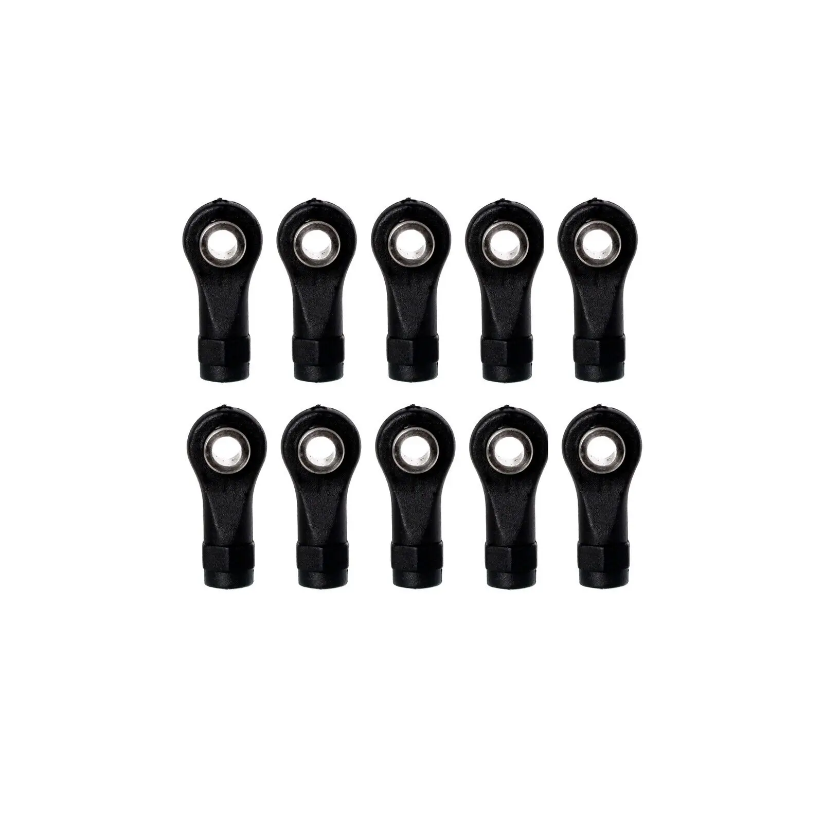 

LCX Racing 1/18 RC Crawler Nylon Rod Ends Set 10pcs M2.5 Upgrades Parts Accessories for Traxxas TRX4M