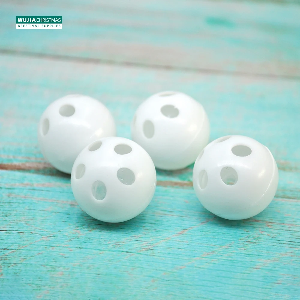 30/50/100pcs Plastic Rattle Bell Balls Noise Generator DIY Sew in Various Squeaker Replace Fix Plush Dog Pet Baby Toys Supplies