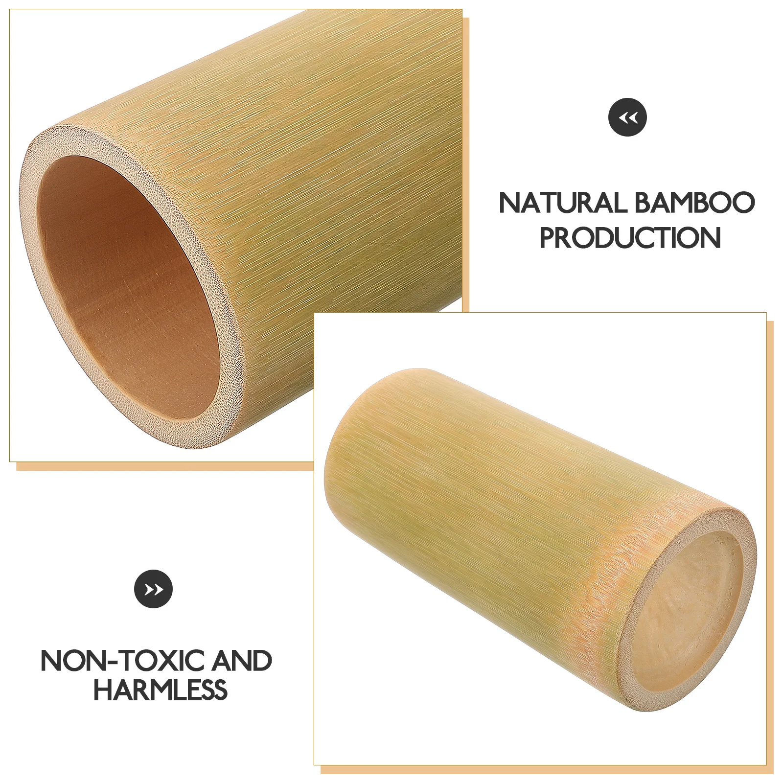 

Lightweight Bamboo Brushing Cup Unbreakable Eco Friendly for Toothpaste Holder Wash Cup Travel Outdoor Camping Bathroom Storage