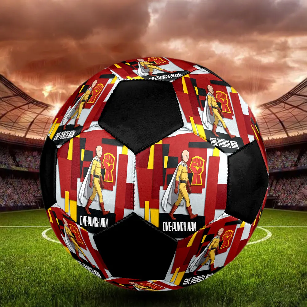 1PC One-Punch Man Football Soccer Ball Size 5 Outdoor Football Fashion Team Training Great For Sports Fans HE51