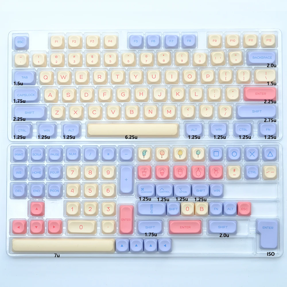 KBDiy KOA Retro 9009 PBT 139-Key (Korean ISO)