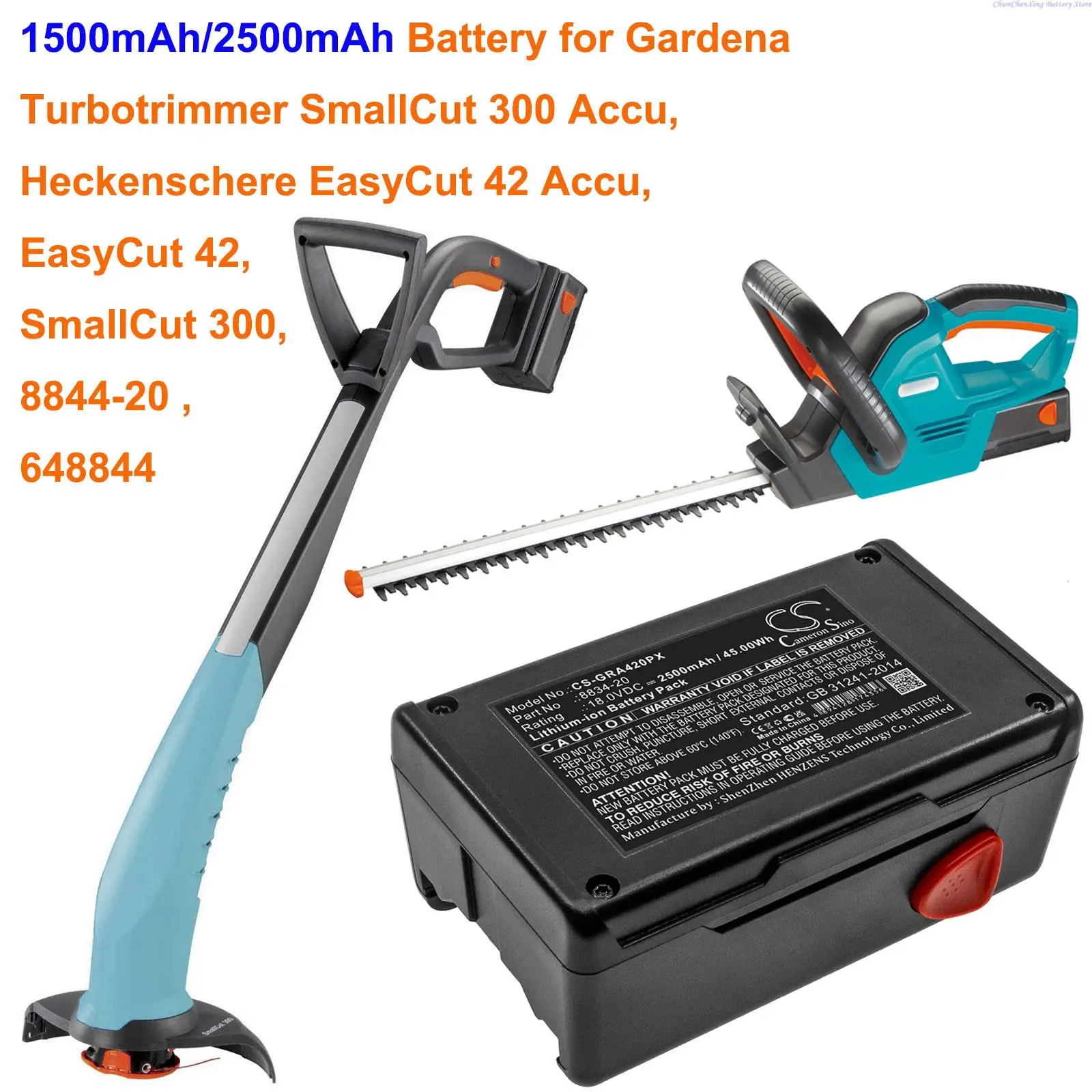 cameron-sino-1500mah-2500mah-gardening-tools-battery-8834-20-for-gardena-easycut-42-smallcut-300-648844-8844-20