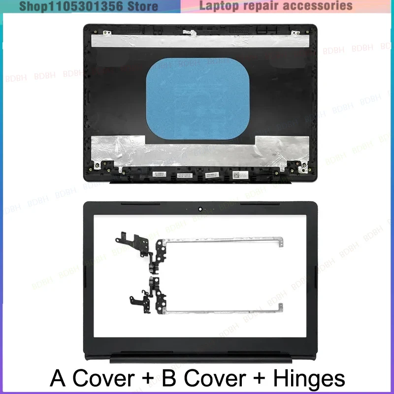 New For Inspiron 15 5570 5575 LCD Back Cover Front Bezel Upper Palmrest Bottom Case Accessories Keyboard Hinges laptop casing