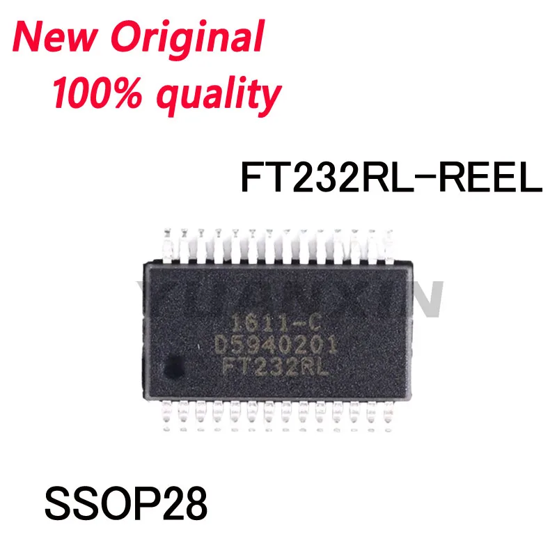 5-10/PCS New Original FT232RL-REEL FT232RL bridge USB to UART SSOP-28 chip In Stock