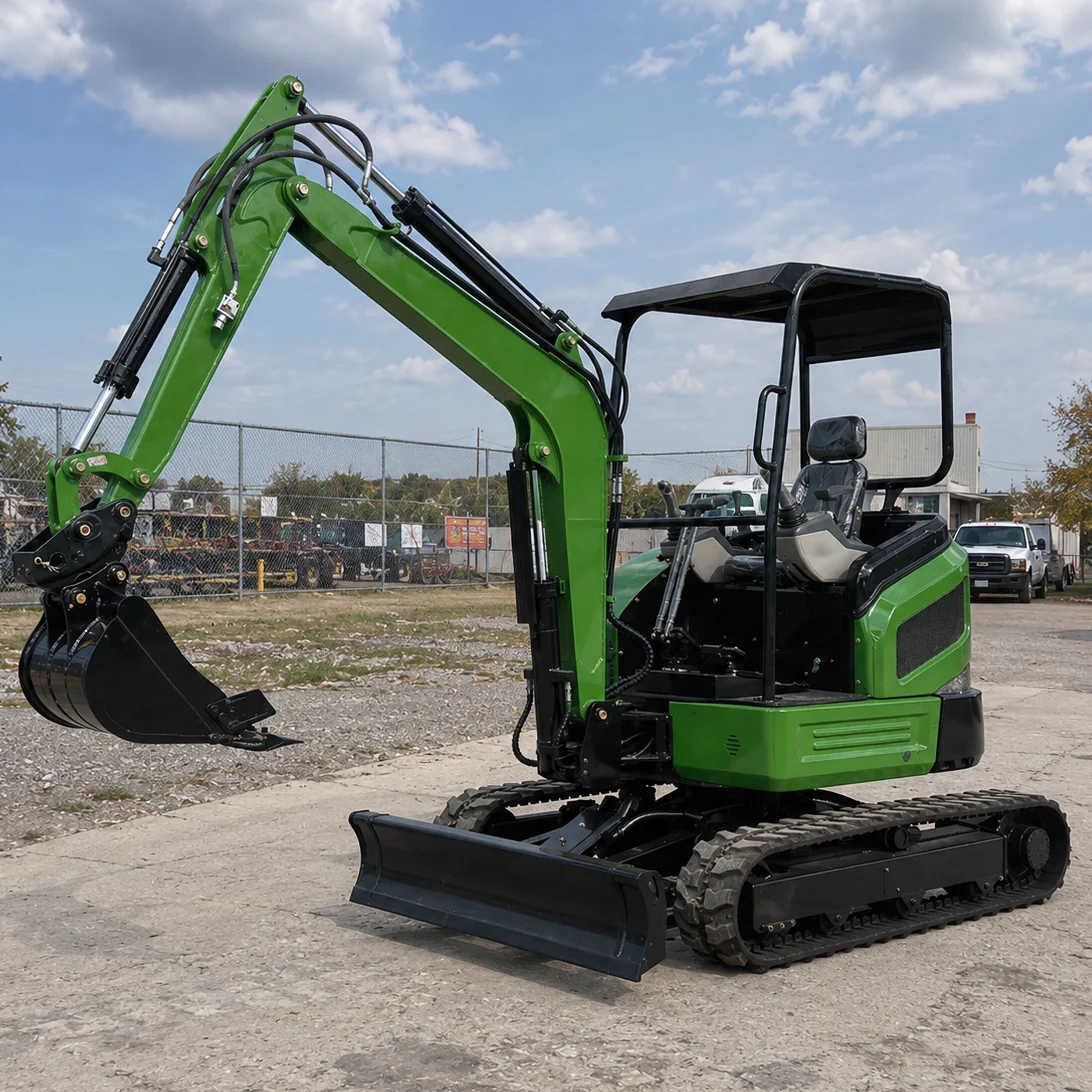 Mini Excavator 0.8 Ton 1 Ton 1.2 Ton Hydraulic Crawler Digger Euro 5 EPA CE Factory Price Custom Compact Excavator