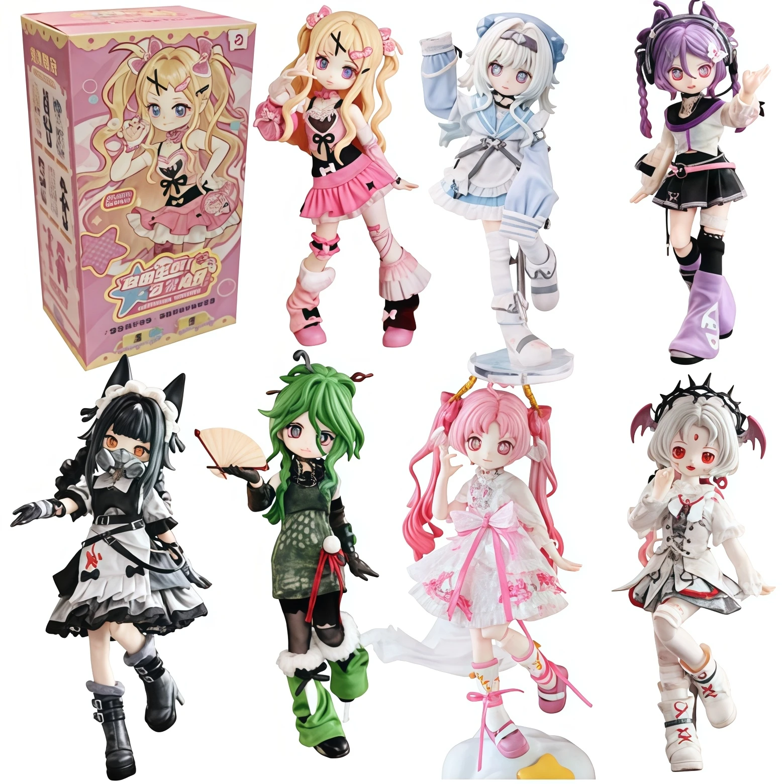 Коллекционная шарнирная фигурка Advocate Freedom Bjd Blind Box Gen 2 Cute Pet Contest, декоративная кукла для рабочего стола, подарок для коллекционеров