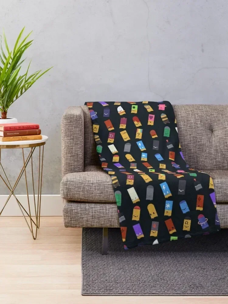 |Black| Kin Kollection - Enter the Gungeon Throw Blanket For Decorative Sofa Blankets Sofas Of Decoration Blankets