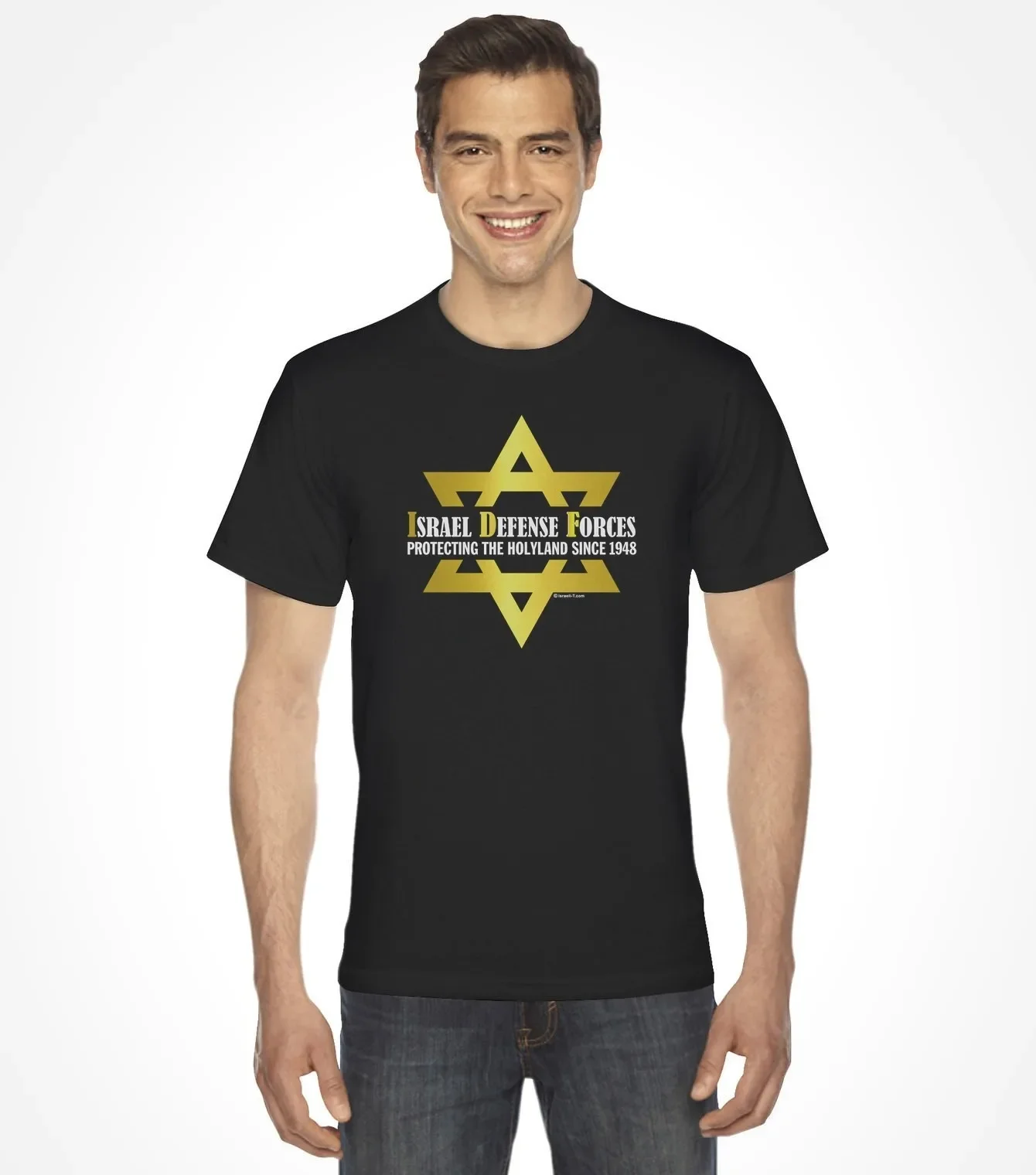 

Israel Defense Force IDF Star of David T-Shirt 100% Cotton O-Neck Short Sleeve Summer Casual Mens T-shirt Size S-3XL