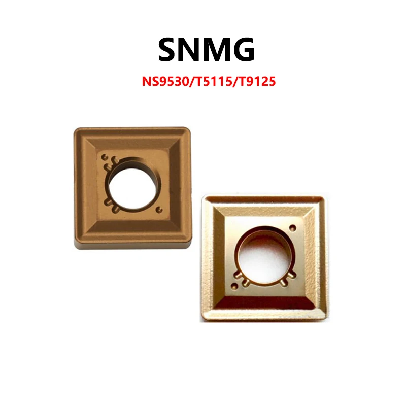 Original SNMG120408 SNMG120404 SNMG190612 SNMG190616 CNC Indexable Carbide Inserts 10pcs Steel Metal Process Surface Tooling
