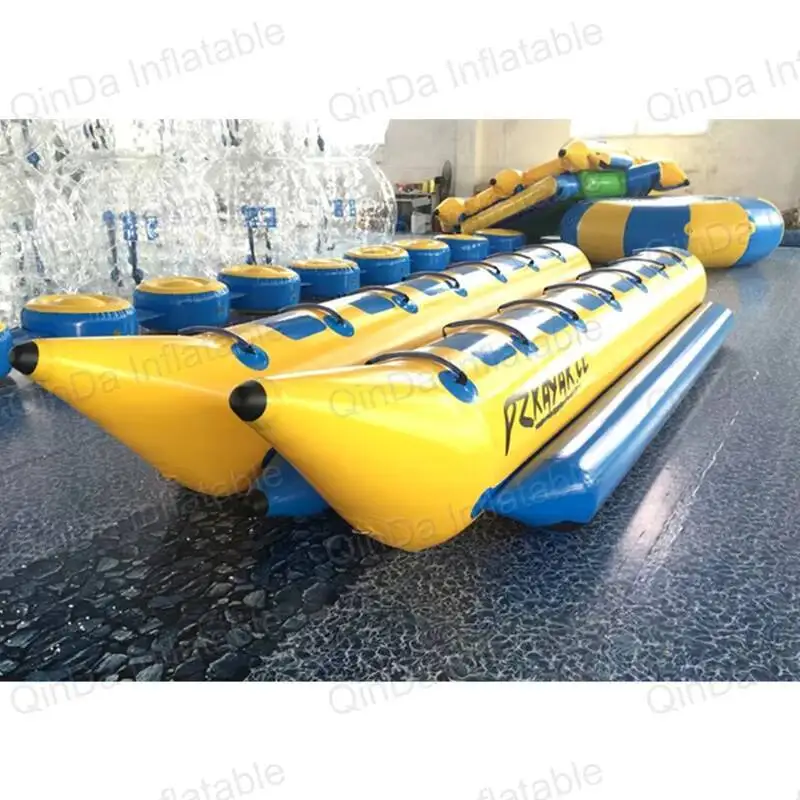 

Amazing Good Price Inflatable Towable Banana Boat / 7+7 Seats Small Fishing Inflatable Boat