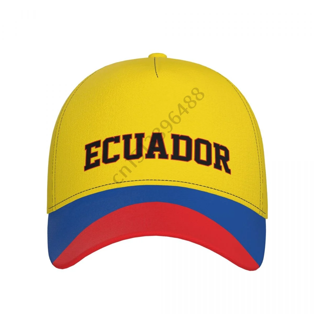 Ecuador Country Flag Soccer Hats Sun Baseball Cap Breathable Adjustable Men Women Outdoor Fishing Hat