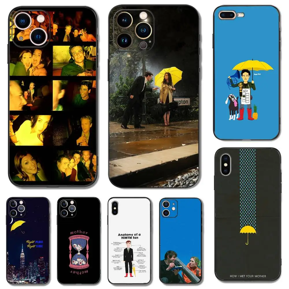 

How I Met Your Mother Himym Phone Case For iPhone 16,15,14,13,12,11,Pro,X,XS,Max,XR,Plus,Mini Soft Silicone Black Shockproof TPU