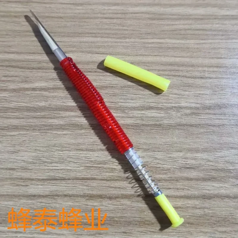 A 100PCS Economic And Practical Bee Tools, Bee Supplies, Export Type Air Rope Insect Transfer And Breeding King