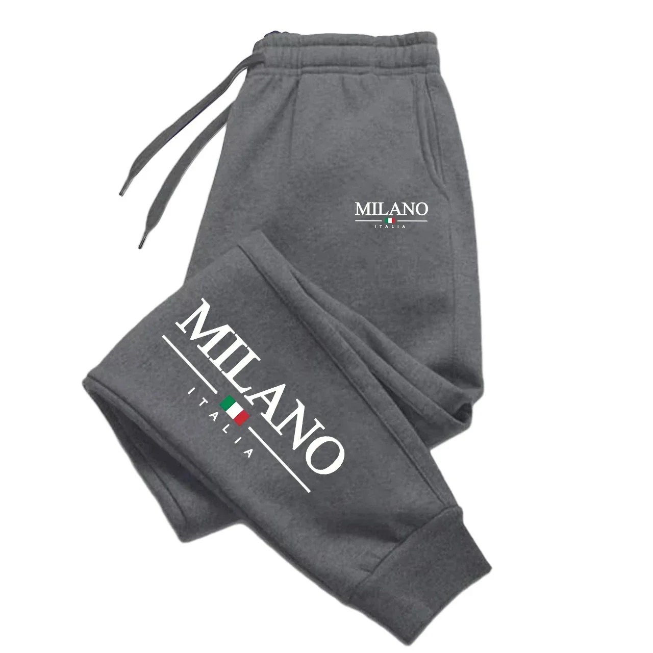2026 Men's Hot Sales Gym Jogging Pants Daily Soft Sport Casual Tracksuit Trousers City Name Series Printing Sweatpants
