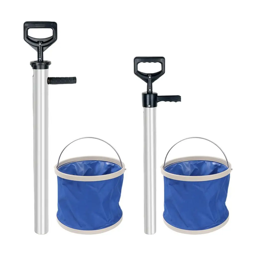 Shrimp Pump with Bucket Multiuse with Grip Handle Seafood Catching Device