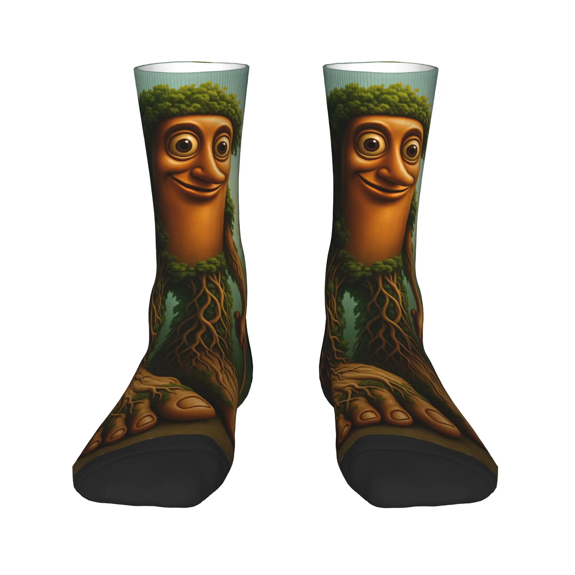 Tung Tung Sahur Forest Giant Tree Monster Stockings Men Socks Trendy Socks Autumn Outdoor Sports Anti Socks Birthday Present