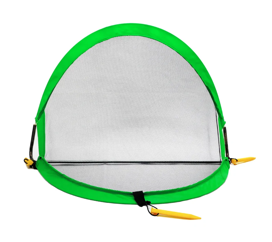 Mini equipo de entrenamiento de fútbol para niños, portería de fútbol emergente plegable portátil de 4 pies