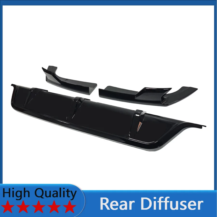 

For BMW X6 2020-2023 Rear Diffuser Bumper Lips Spoiler Splitter Body Kit Accessories