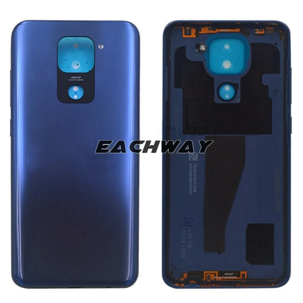 NEW Glass For Xiaomi Redmi Note 9 Back Battery Cover Door Note 9 Note9 Rear Housing Case For Redmi Note 9 Battery Cover