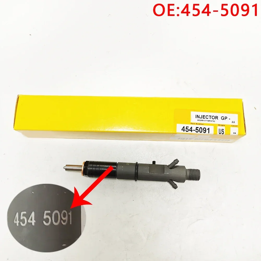 

Original'gFor 4545091 454-5091 Original new diesel fuel injector for excavator CAT 336D 320 perkins direct injector 398-1507